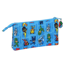 Load image into Gallery viewer, Triple Carry-all PJ Masks Blue 22 x 12 x 3 cm