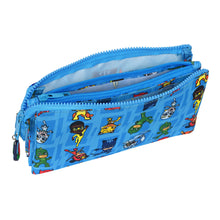 Load image into Gallery viewer, Triple Carry-all PJ Masks Blue 22 x 12 x 3 cm