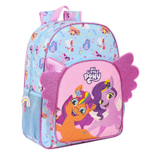 Načíst obrázek do prohlížeče Galerie, School Bag My Little Pony Wild &amp; free Blue Pink 33 x 42 x 14 cm