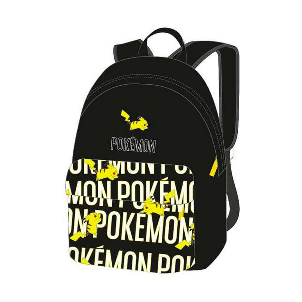 School Bag Pokémon Pikachu 41 x 31 x 13,5 cm Adapts to rucksack trolley