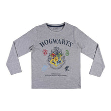 Načíst obrázek do prohlížeče Galerie, Children&#39;s Pyjama Harry Potter Grey hogwarts logo
