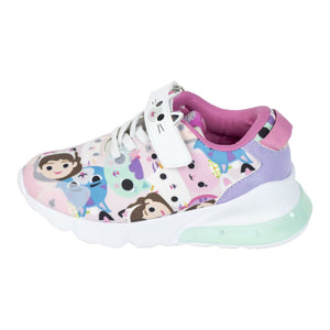 childs LED Trainers Gabby's Pink