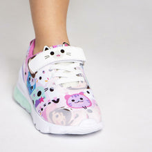 Load image into Gallery viewer, childs LED Trainers Gabby&#39;s Pink