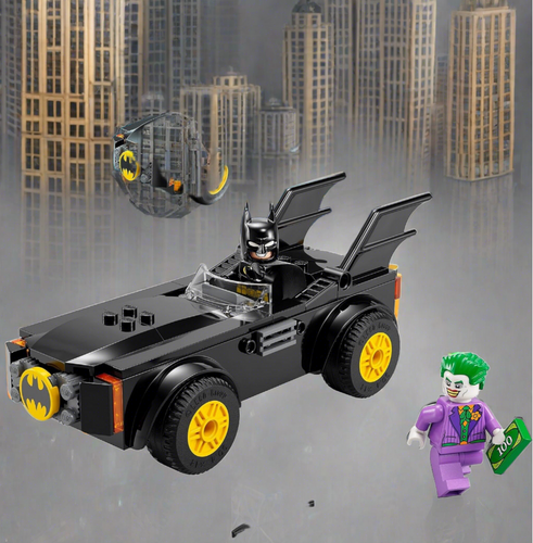 LEGO DC Batmobile Pursuit: Batman vs. The Joker Toy Car Playset Super Hero Starter Set with 2 Minifigures