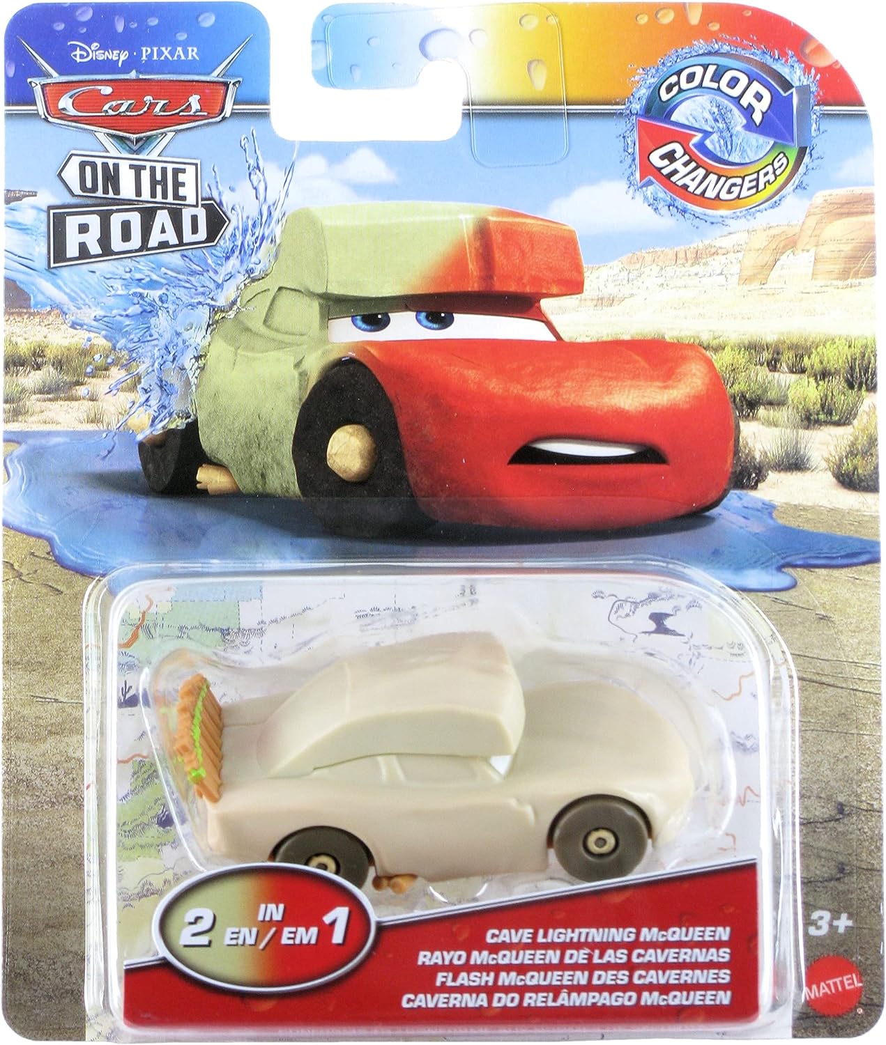 Disney Pixar Cars Colour Changers Cave Lightning McQueen