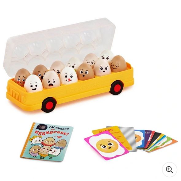 Battat Education EggXpress Yourself! Match & Learn Eggs