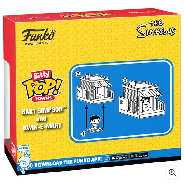 POP! Vinyl: Bitty POP! Towns The Simpsons Kwik-E-Mart