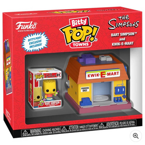 POP! Vinyl: Bitty POP! Towns The Simpsons Kwik-E-Mart