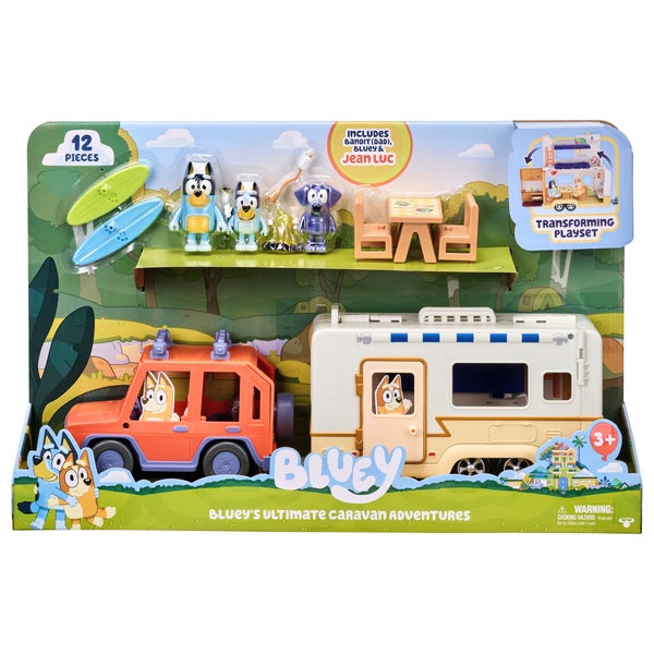 Bluey's Ultimate Caravan Adventures Playset