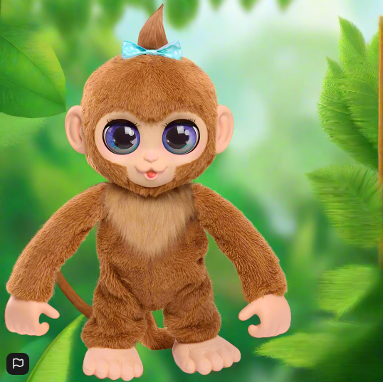 FurReal Peanut the Playful Monkey Interactive Plush