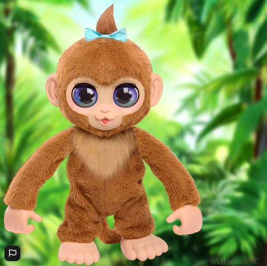 FurReal Peanut the Playful Monkey Interactive Plush