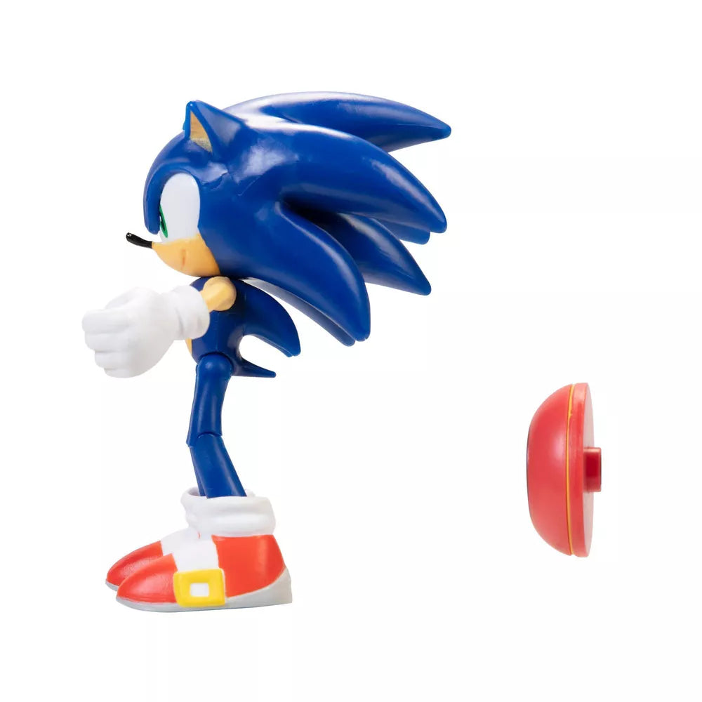 Sonic the Hedgehog 4" Modern Sonic with Star Spring Wave 1