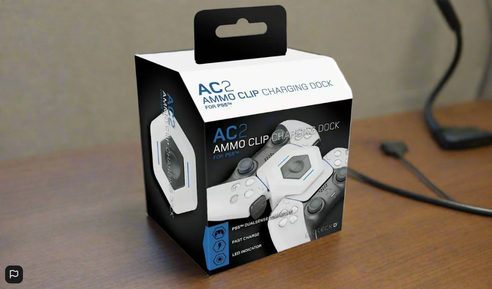 Gioteck AC-2 Ammo Clip Charging Dock for PS5