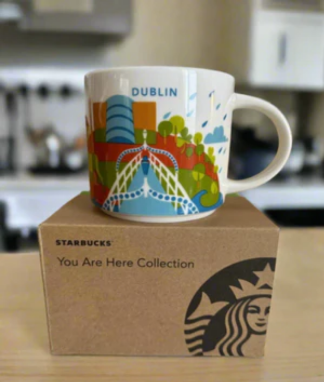 Starbucks Dublin mug, You are Here Series