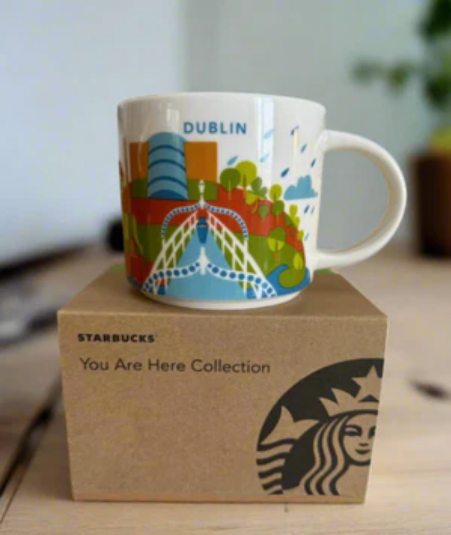 Starbucks Dublin mug, You are Here Series