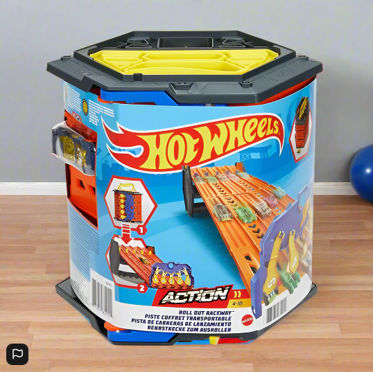 Hot Wheels Roll Out Raceway Track Set a auto