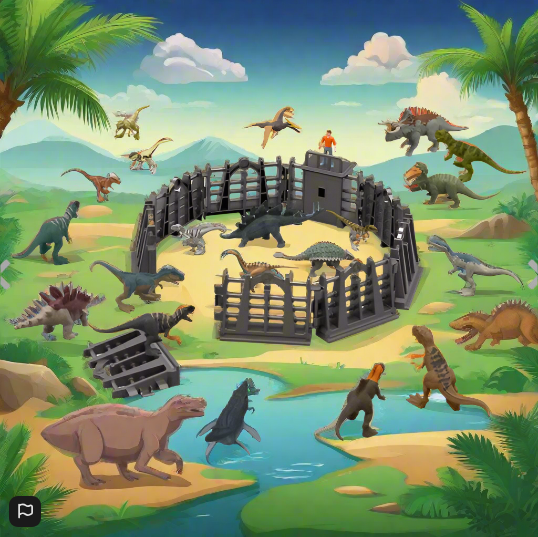 Jurassic World Chaos Theory Minis Advent Calendar