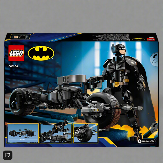 LEGO DC 76273 Batman Construction Figure & The Bat-Pod Bike Set