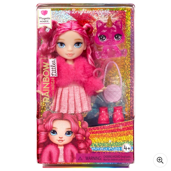 Rainbow High Littles Dolls Magenta Monroe