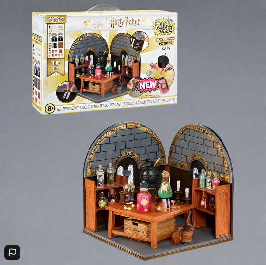 MGA's Miniverse Make It Mini Harry Potter Potions Classroom Playset