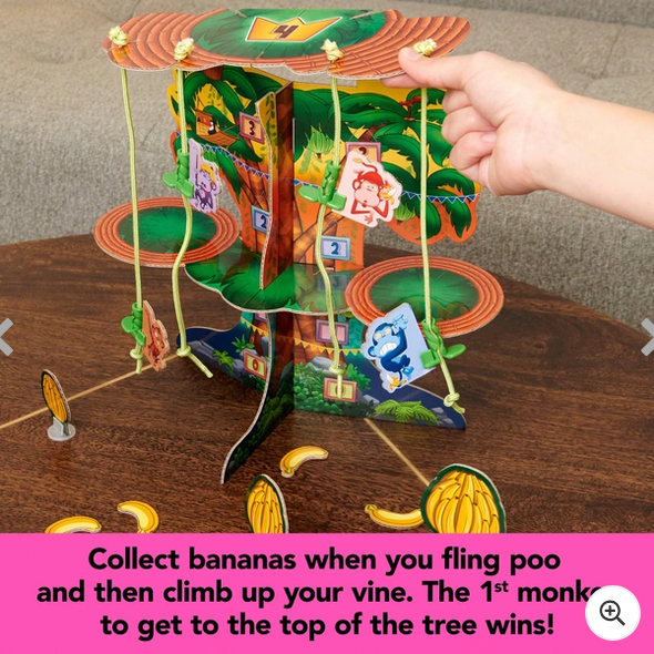 Monkey See Monkey Poo Kids Board Game