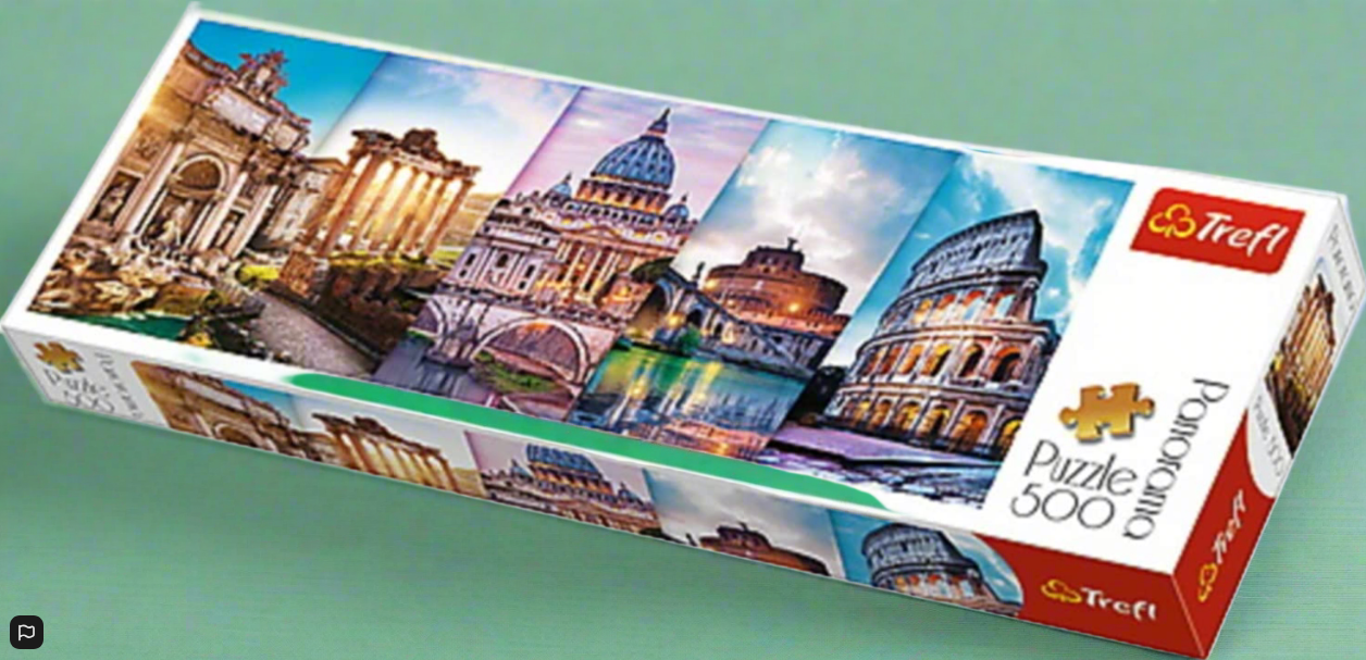 Trefl Traveling to Italy Panorama 500 Pieces Puzzle