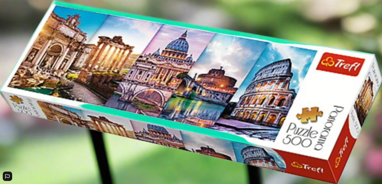 Trefl Traveling to Italy Panorama 500 Pieces Puzzle