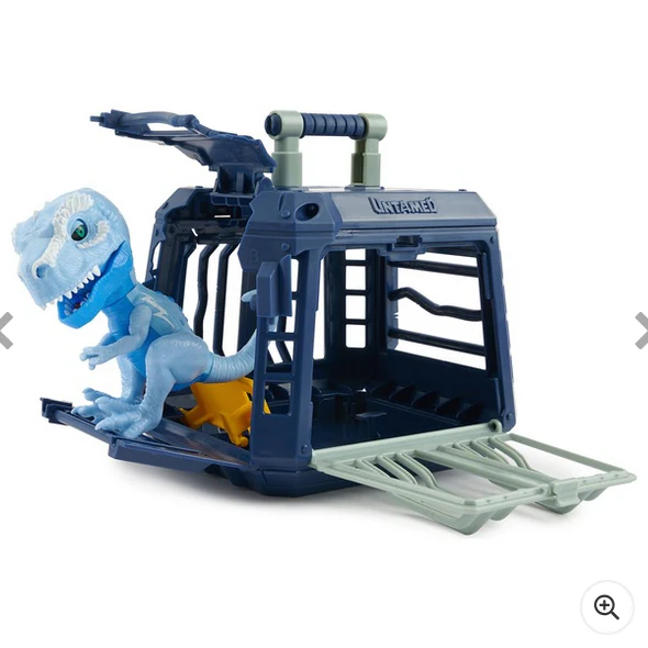 Untamed Jailbreak Playset with Interactive T-Rex Dinosaur