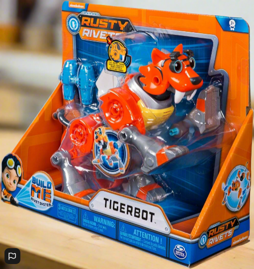 Rusty Rivets Tigerbot Building Set