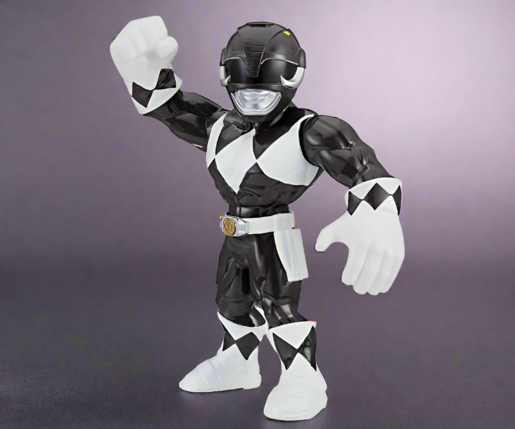 Power Rangers Mega Mighties Black Ranger Action Figure