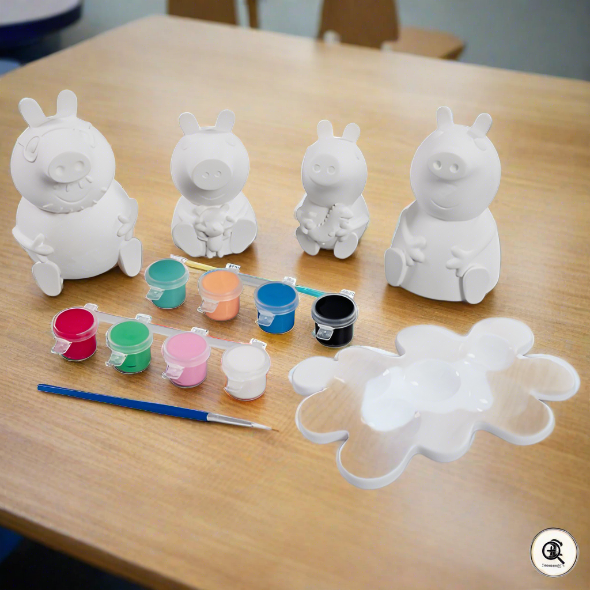 Peppa Pig Paint-Up Plaster Figures