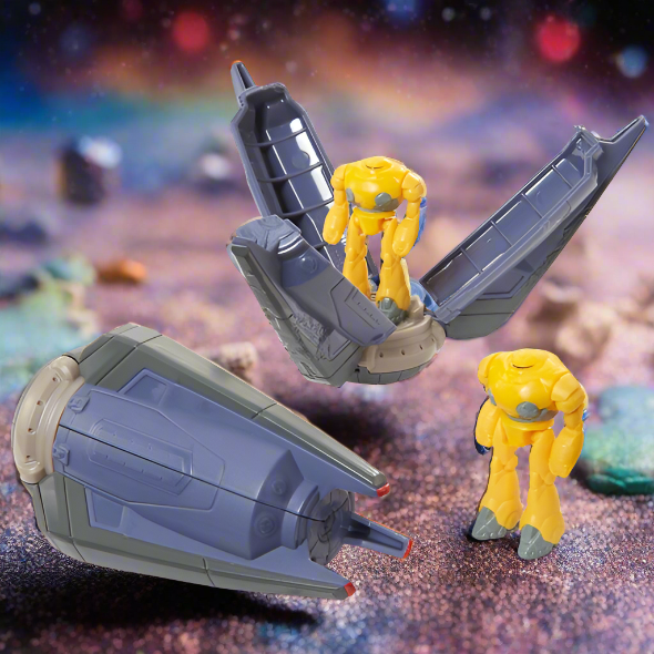 Disney Pixar Lightyear Hyperspeed Series Pods and Zyclops Figures