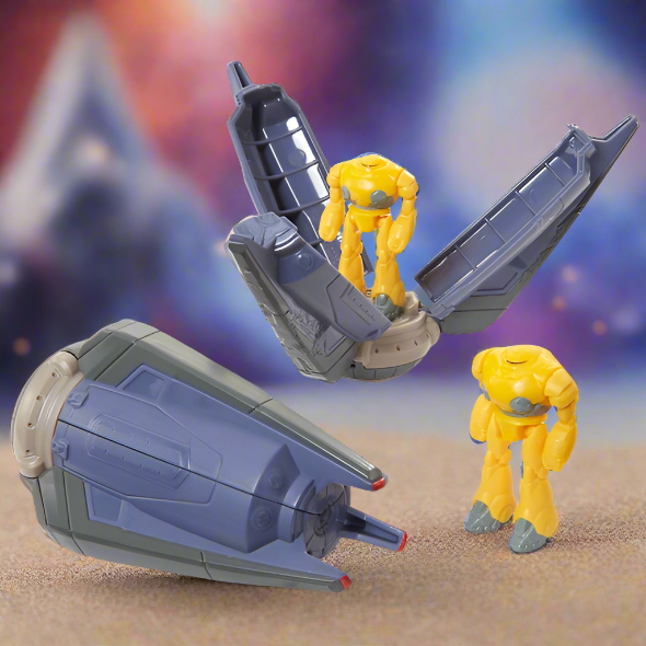 Disney Pixar Lightyear Hyperspeed Series Pods and Zyclops Figures