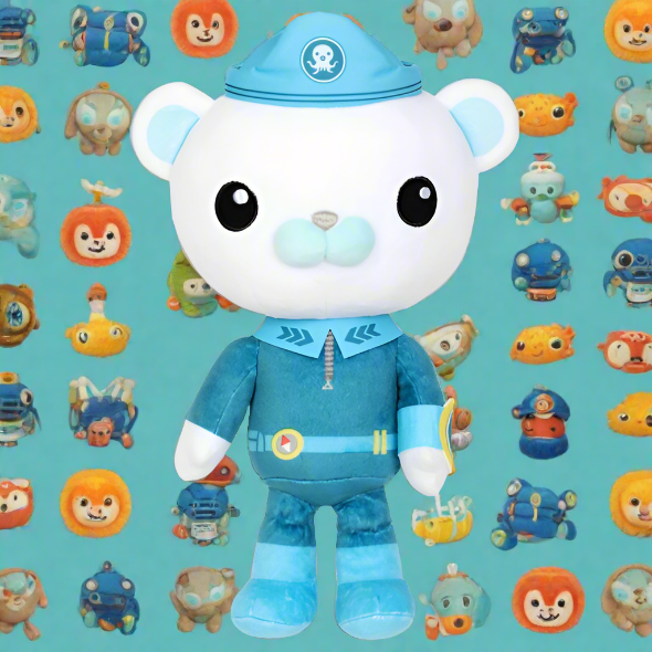 Octonauts Above & Beyond Sound Effects Plush Captain Barnacles Toy