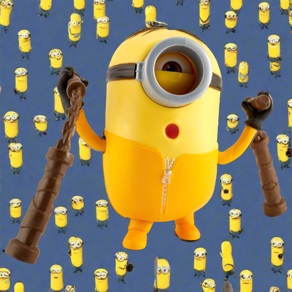 Minions: The Rise of Gru – Nunchuck Swinging Stuart akční figurka