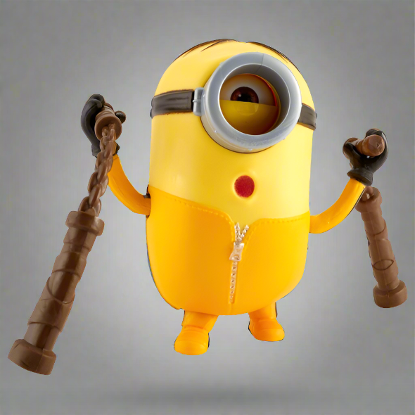 Minions: The Rise of Gru – Nunchuck Swinging Stuart akční figurka