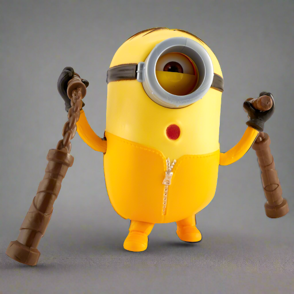 Minions: The Rise of Gru – Nunchuck Swinging Stuart akční figurka