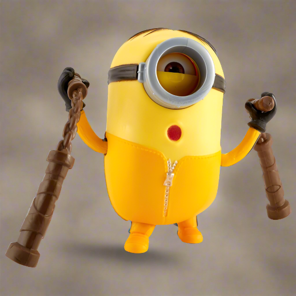 Minions: The Rise of Gru – Nunchuck Swinging Stuart akční figurka