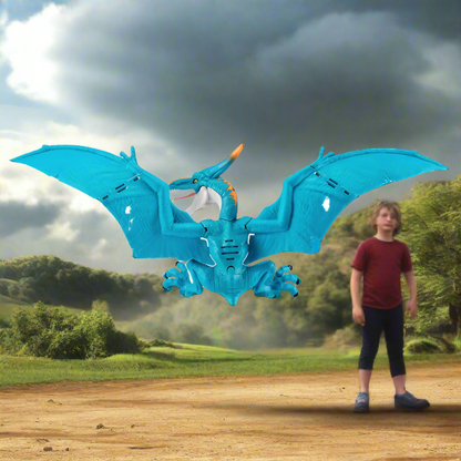 ZURU Robo Alive Dino Action Pterodactyl – Robotic Dinosaur Toy with Roar & Wing Movement