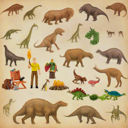 Schleich Dinosauři adventní kalendář