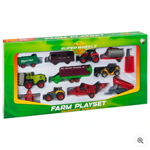 Načíst obrázek do prohlížeče Galerie, Super Wheelz 12 piece Farm Playset