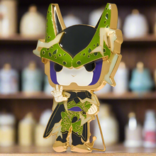 Load image into Gallery viewer, Funko POP! Large Pin Dragon Ball Z Perfect Cell