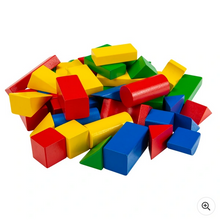 Načíst obrázek do prohlížeče Galerie, Squirrel Play 50 Piece Kids Wooden Building Blocks