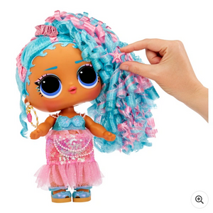 L.O.L. Surprise! Big Baby Hair Hair Hair Large 28cm Doll, Splash Queen with 14  Surprises