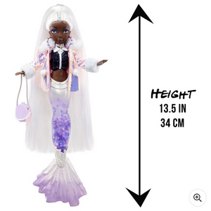 Mermaze Mermaidz Winter Waves Colour Change Fashion Doll – Crystabella