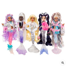 Load image into Gallery viewer, Mermaze Mermaidz Winter Waves Colour Change Fashion Doll – Crystabella