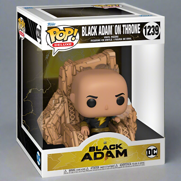 Funko Pop! Deluxe Black Adam On The Throne No 1239