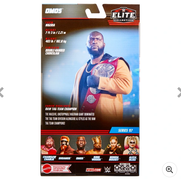 WWE Elite Series 97 Omos Action Figure