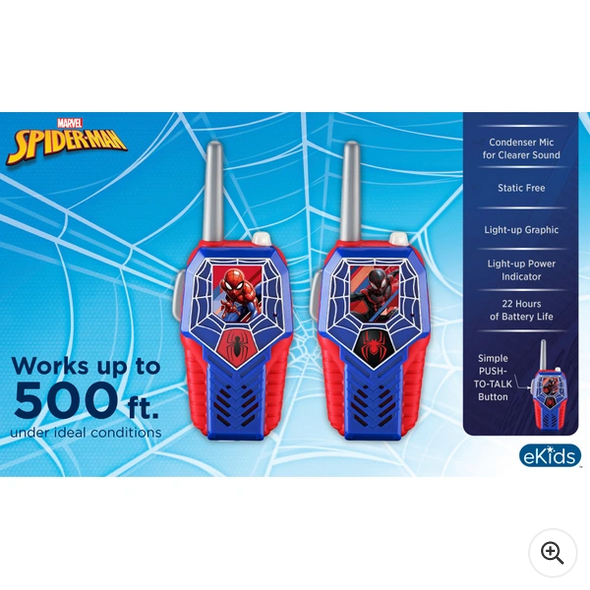 Marvel Spider-Man Walkie Talkie Playset