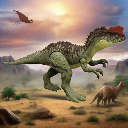 Mattel Jurassic World Dominion: Massive Action Yangchuanosaurus Action Figure